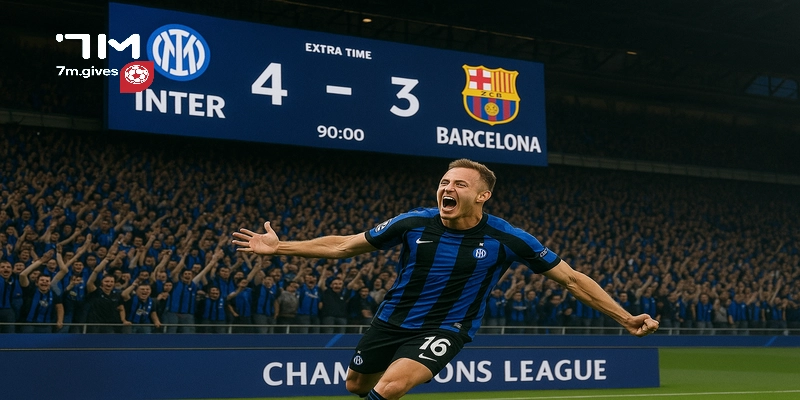 Trận Đấu Kinh Điển Inter vs Barca - Một Cuộc Chiến Không Thể Quên 3 Bàn thắng quyết định của Frattesi giúp Inter vượt qua Barcelona.